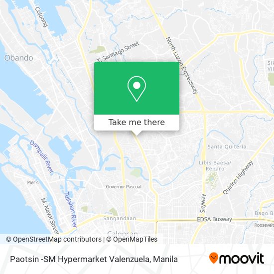 Paotsin -SM Hypermarket Valenzuela map