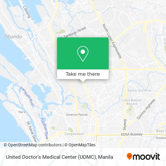 United Doctor's Medical Center (UDMC) map