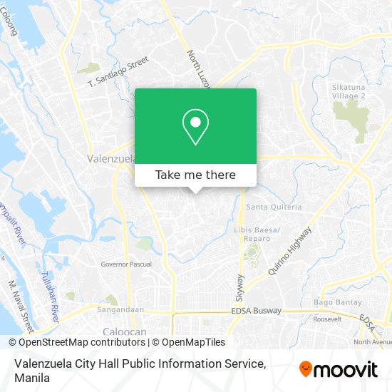 Valenzuela City Hall  Public Information Service map