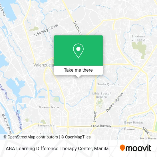 ABA Learning Difference Therapy Center map