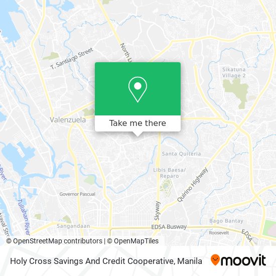 Holy Cross Savings And Credit Cooperative map