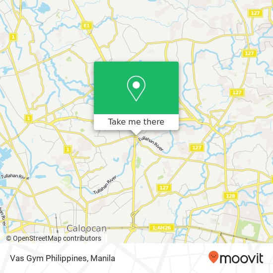 Vas Gym Philippines map