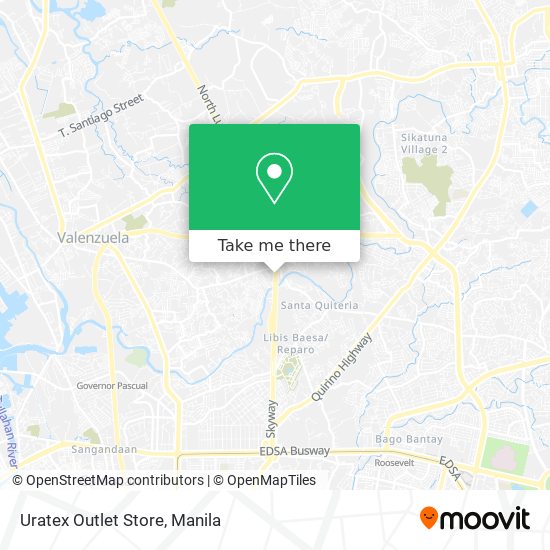 Uratex Outlet Store map