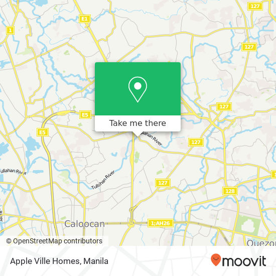 Apple Ville Homes map