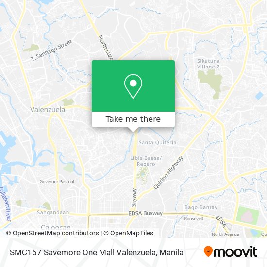 SMC167 Savemore One Mall Valenzuela map