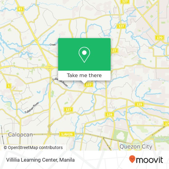 Villilia Learning Center map