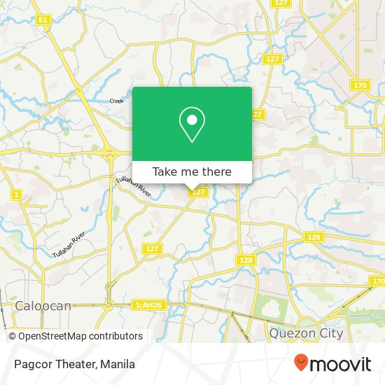 Pagcor Theater map