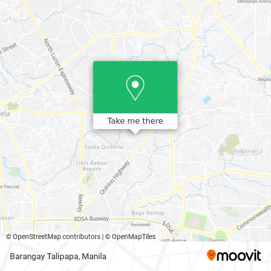 Barangay Talipapa map