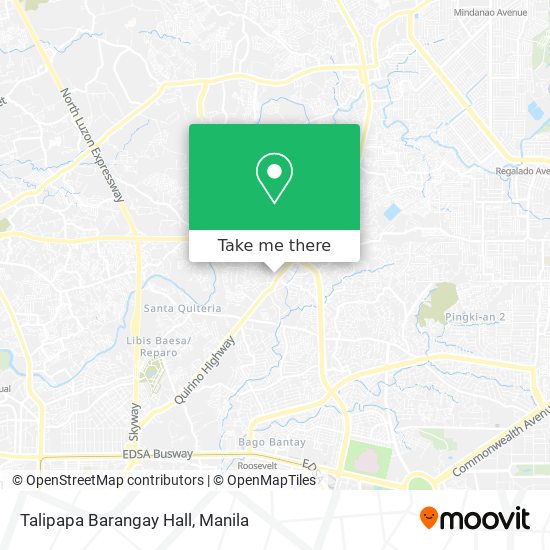 Talipapa Barangay Hall map
