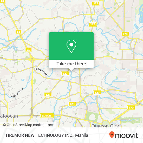 TIREMOR NEW TECHNOLOGY INC. map