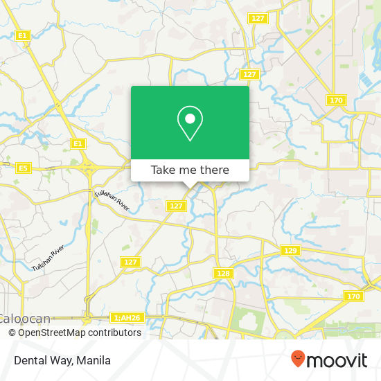 Dental Way map