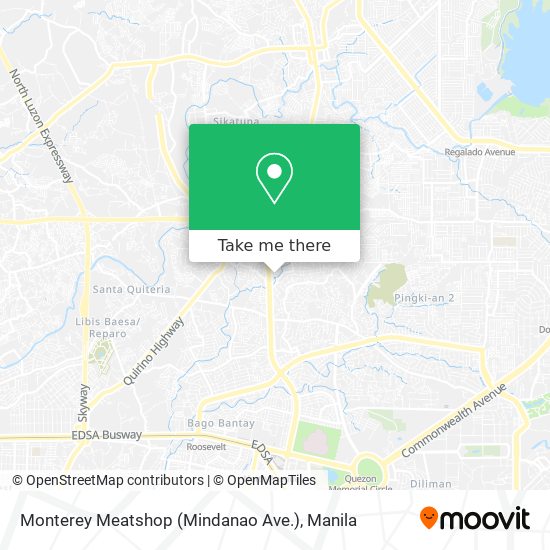Monterey Meatshop (Mindanao Ave.) map