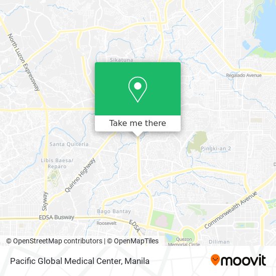 Pacific Global Medical Center map