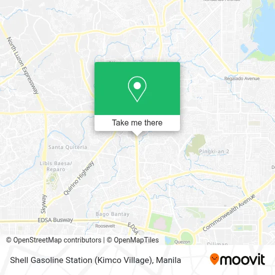 Shell Gasoline Station (Kimco Village) map