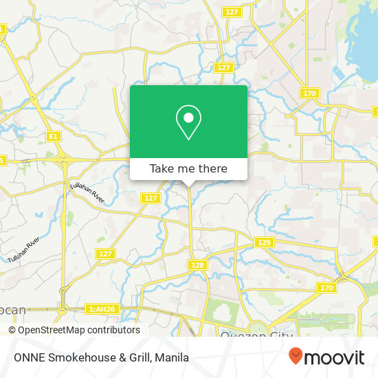 ONNE Smokehouse & Grill map