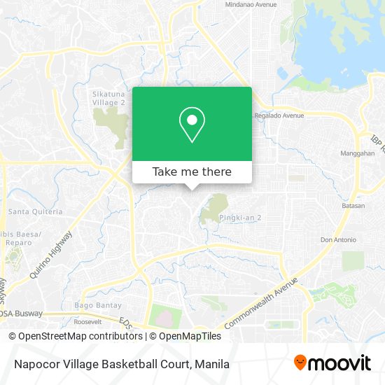 Napocor Village Basketball Court map