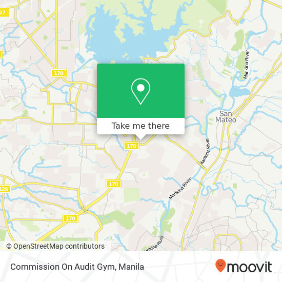 Commission On Audit Gym map