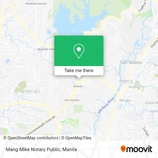 Mang Mike Notary Public map