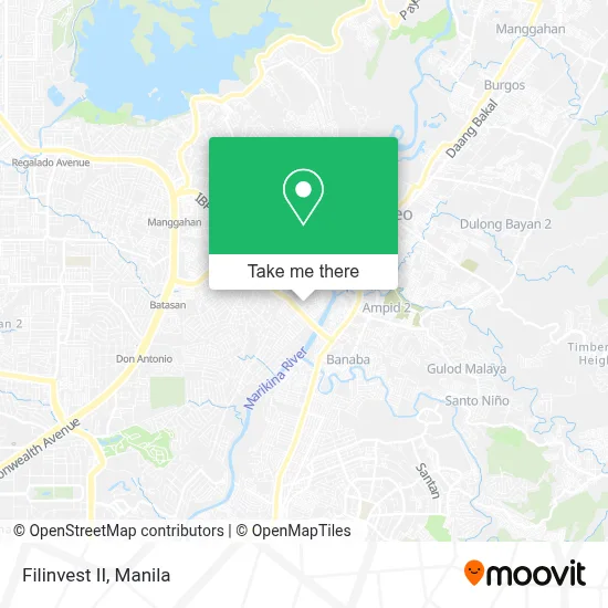 Filinvest II map