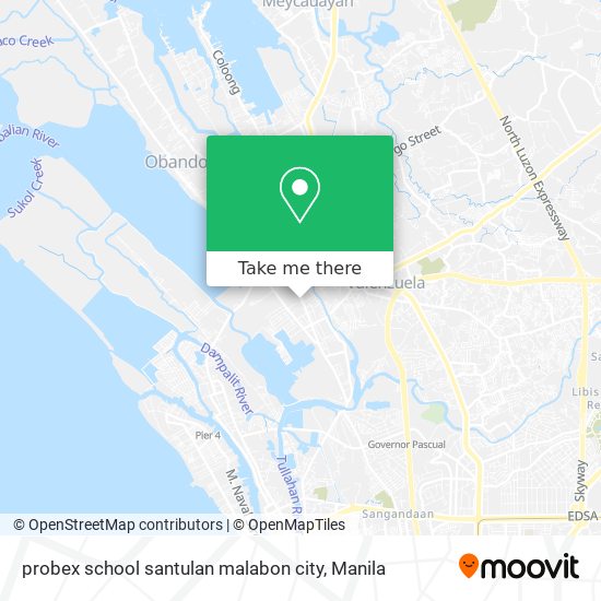 probex school santulan malabon city map