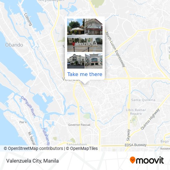 Valenzuela City map