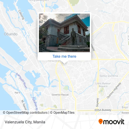 Valenzuela City map