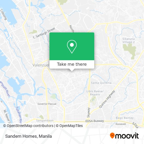 Sandem Homes map