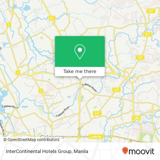 InterContinental Hotels Group map
