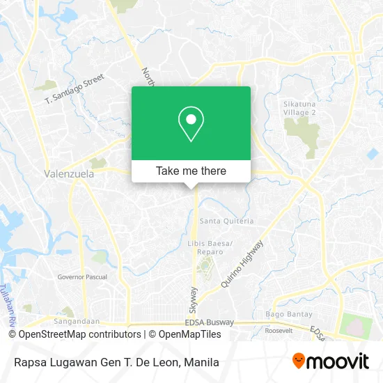 Rapsa Lugawan Gen T. De Leon map