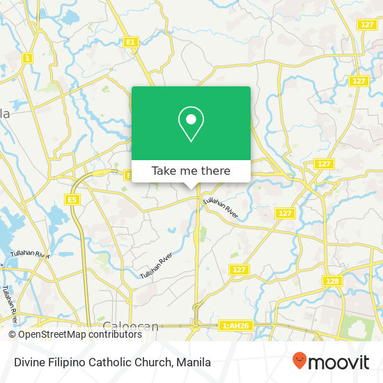 Divine Filipino Catholic Church map