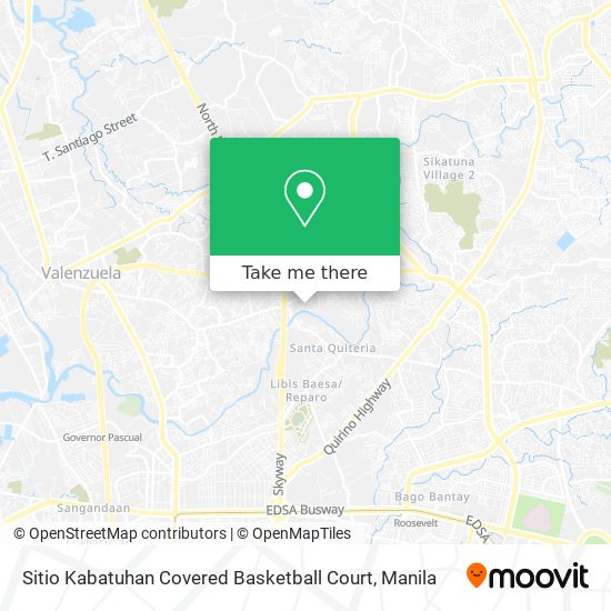 Sitio Kabatuhan Covered Basketball Court map