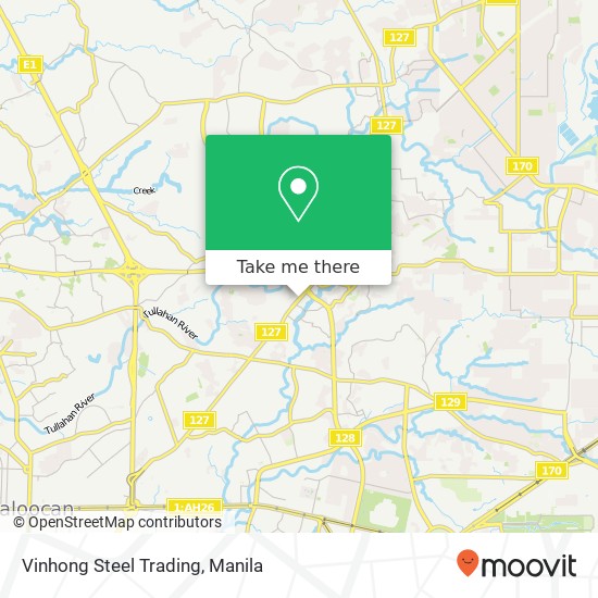 Vinhong Steel Trading map