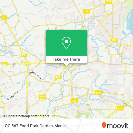 QC 567 Food Park Garden map