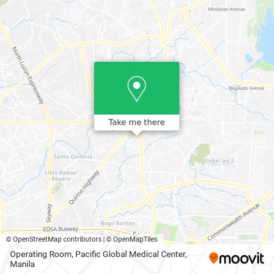 Operating Room, Pacific Global Medical Center map