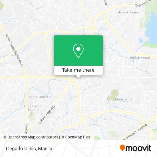 Llegado Clinic map