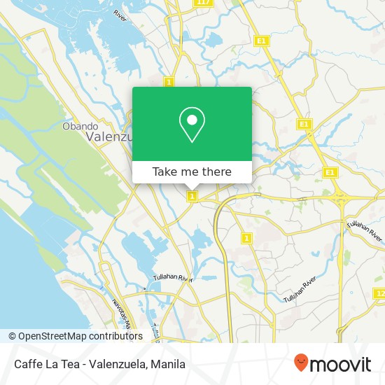 Caffe La Tea - Valenzuela map