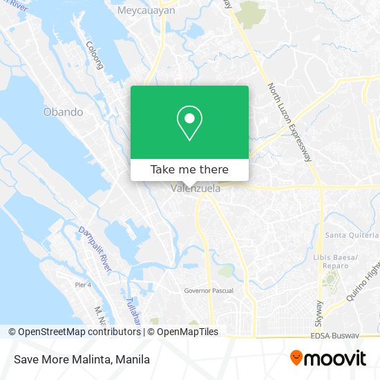 Save More Malinta map
