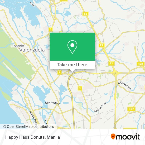 Happy Haus Donuts map