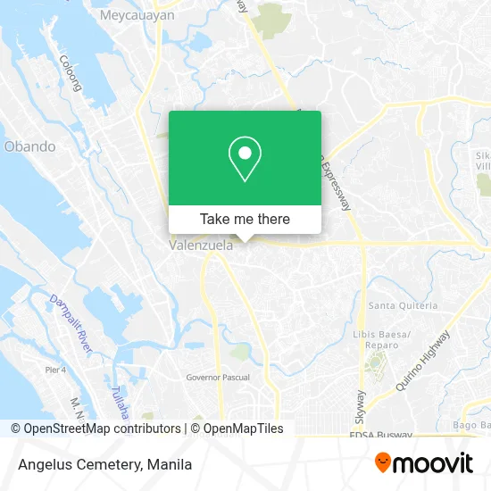 Angelus Cemetery map