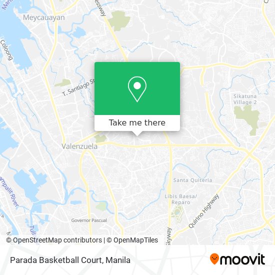 Parada Basketball Court map