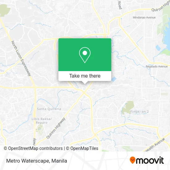 Metro Waterscape map