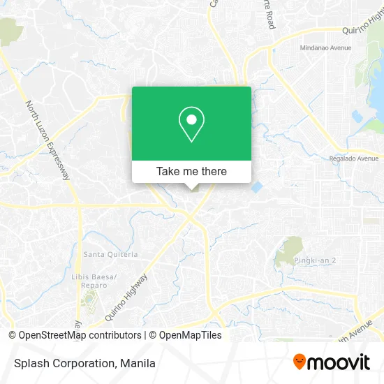Splash Corporation map