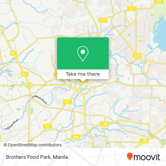Brothers Food Park map