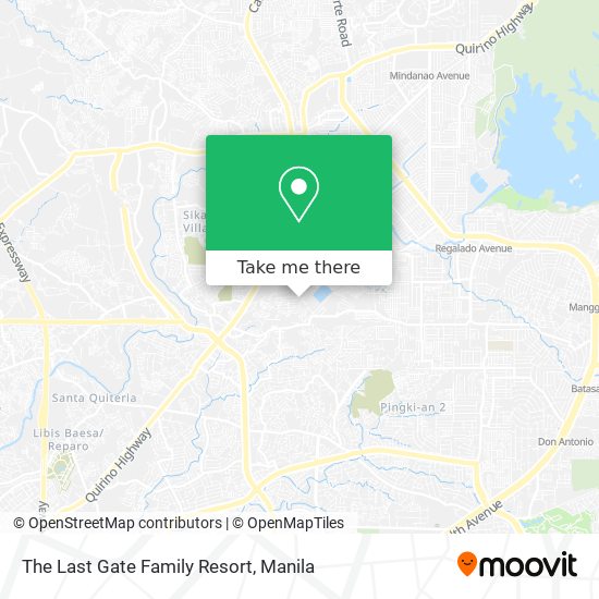 The Last Gate Family Resort map