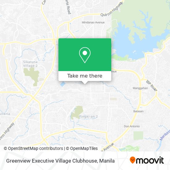 Greenview Executive Village Clubhouse map