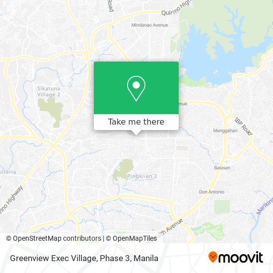 Greenview Exec Village, Phase 3 map