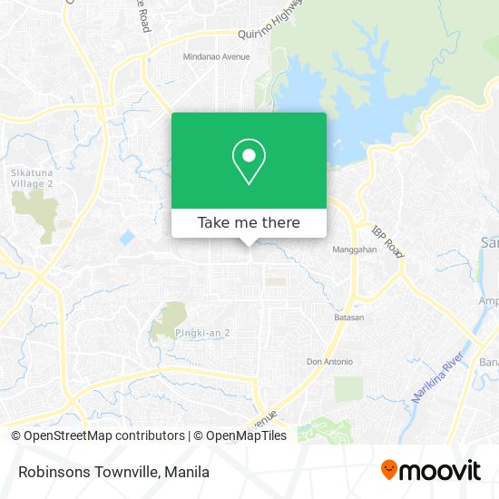 Robinsons Townville map