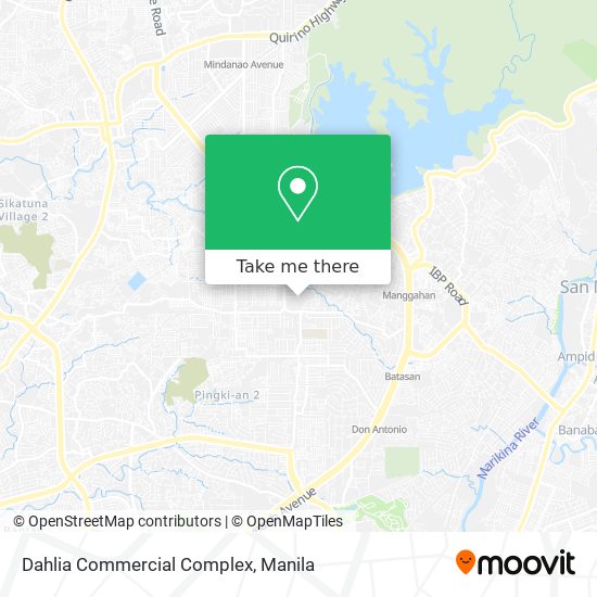 Dahlia Commercial Complex map