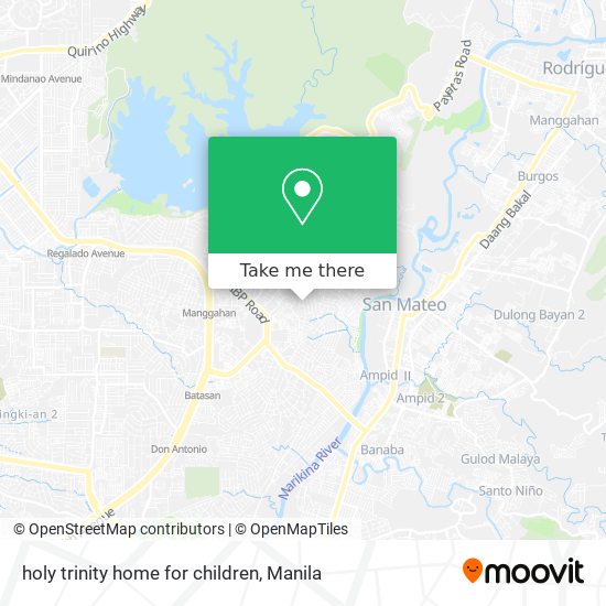holy trinity home for children map