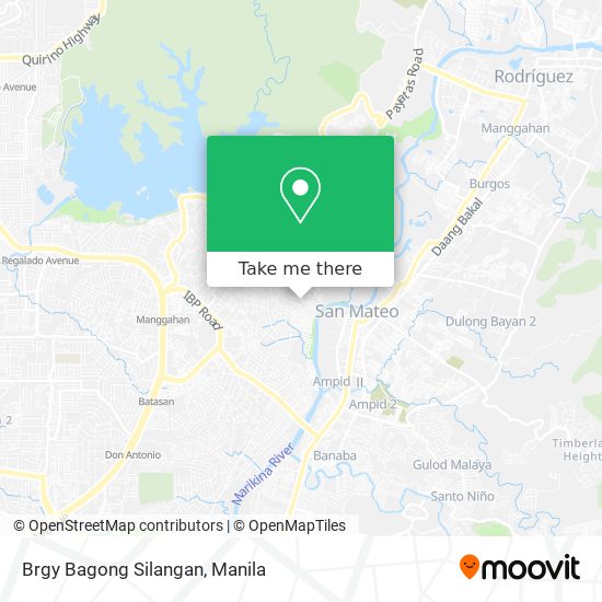 Brgy Bagong Silangan map